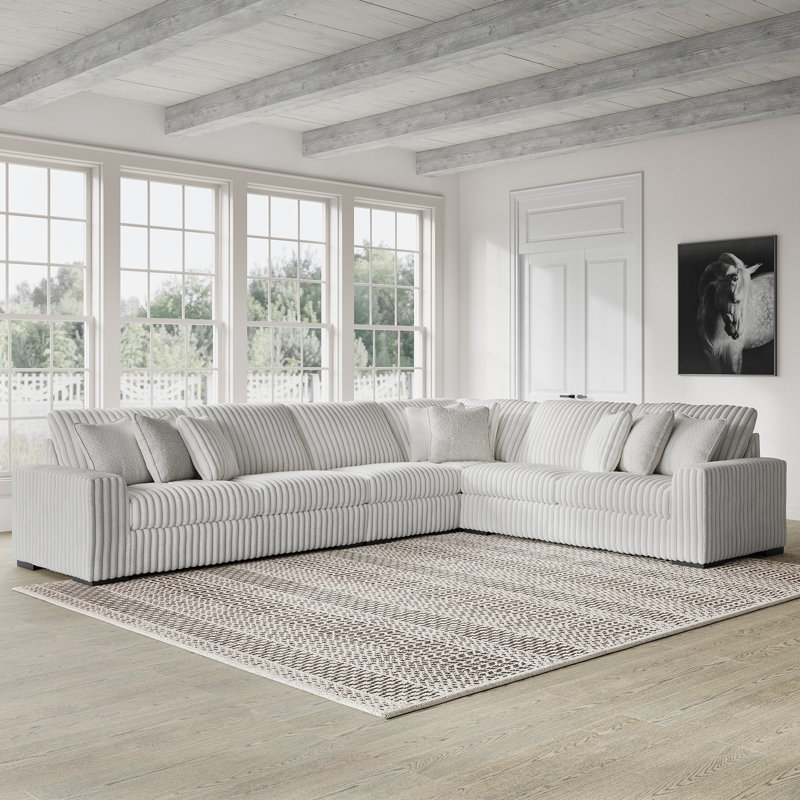 Canapé modulaire Cintra, H 41 po x l 172 po x P 133 po