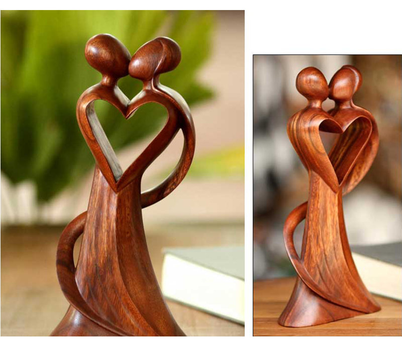 Figurine sculptée à la main Tessio