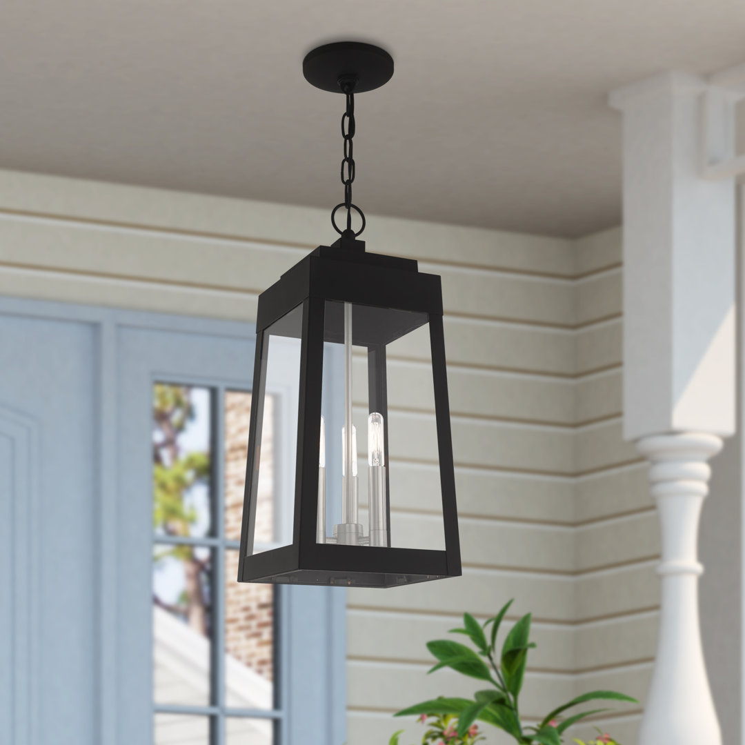 Antionetta 3 - Light Outdoor Hanging Lantern Lark Manor™ 