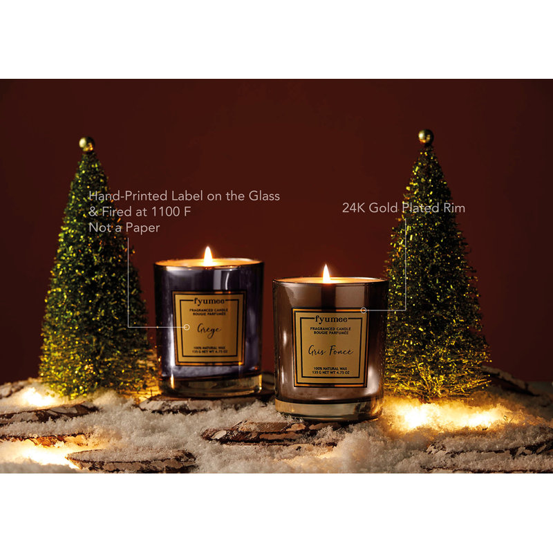 Velvet Rose, Luster Dust Scented Jar Candle