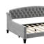 Lit de jour double capitonné de luxe moderne-1395227171