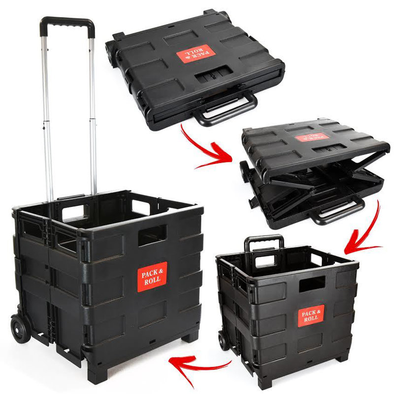 8cm H x 45cm W x 46cm D 35kg Hand Truck Trolley