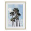 «Blue Tropics Palm Scene», reproduction d'art sous verre encadrée par Natalie Carpentieri-1234195955-1234195956