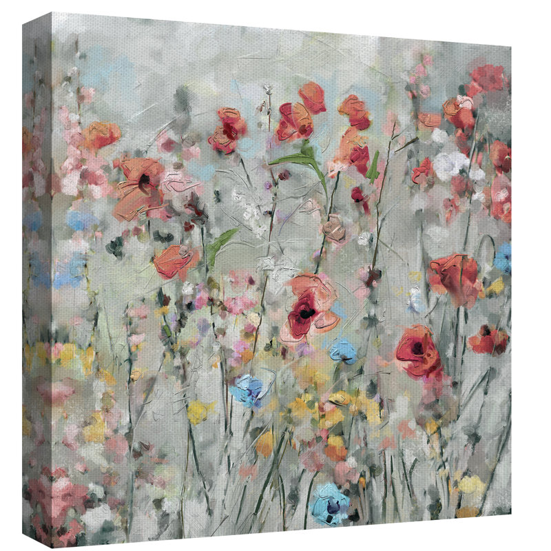 «Country Spring», reproduction d'art sur toile non encadrée, H 30 po x l 30 po x P 1,5 po