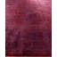 Tapis unique noué à la main mauve Rachal - 12 pi 2 po x 17 pi 10 po