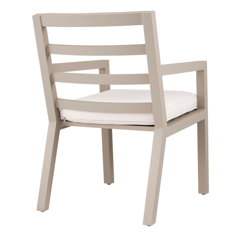 Delta Outdoor Dining Armchair, Sand