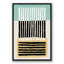 Rayures noires abstraites - Peinture-385919981-385919980