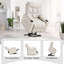 Fauteuil de massage chauffant en similicuir-1181779042