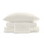 Ensemble de draps 100% coton satiné blanc cassé 100% coton égyptien-114642899-114642904