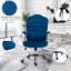 Fauteuil de bureau en velours capitonné-16703533-16703569-16703575