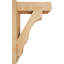 L 5 1/2 po x P 16 po x H 24 po Balboa lisse artisan artisanal, sapin Douglas-31648633-31641562