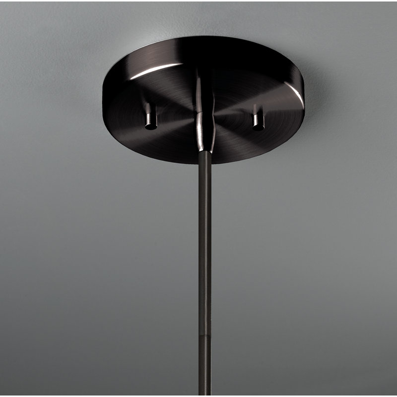 Radiance 1 - Light Pendant, Champagne Gold, Matte Black
