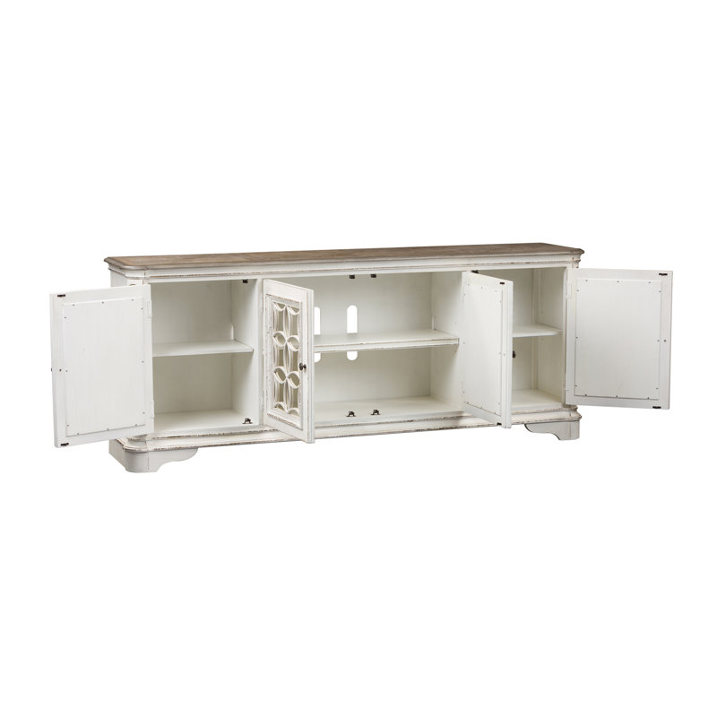  Colchester TV Stand w/ Antique Mirrored Doors