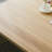 Burlywood Solid Wood Rectangular Coffee Table