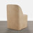 Fully Upholstered Dining Chair with Casters-118219181