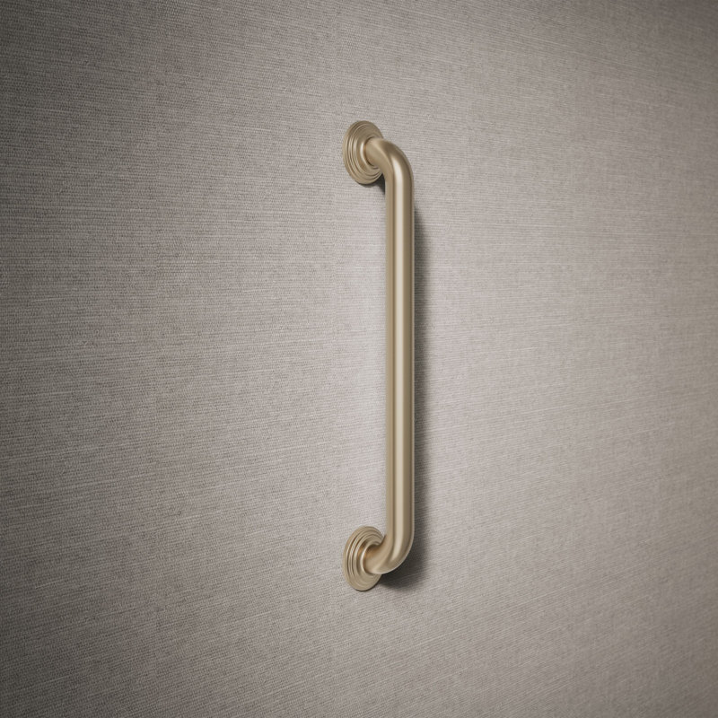 Barre d'appui traditionnelle, Bronze brossé vibrant, L 18 po