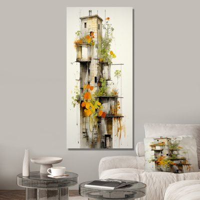 Minimalisme botanique, tours de la jungle II - art mural tours