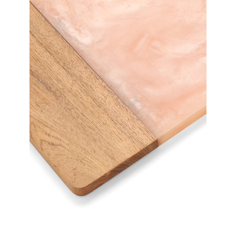 Wrought Studio™ Ayham Resin Serving Dish, Pink