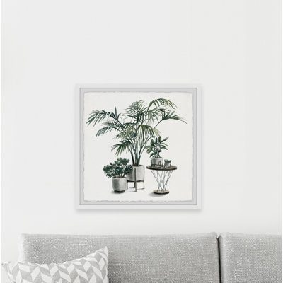 Indoor Tropical Garden - Single Picture Frame Painting