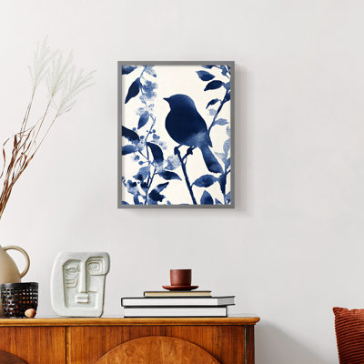FLORAL Series DLXV - reproduction encadrée de qualité supérieure - prête à être accrochée - aucun clou requis