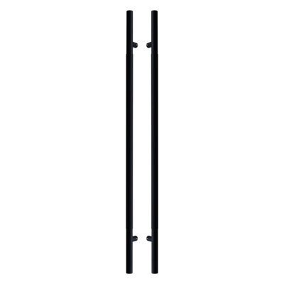 Knurled Long Door Pull, 72" Double-Sided