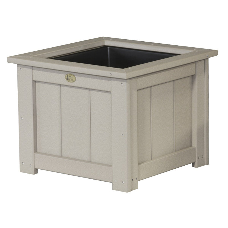Delph Elevated Planter, Weatherwood
