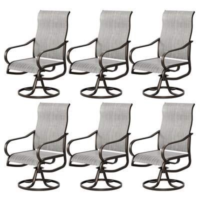 Patio Dining Chair (Set Of 6) by Red Barrel Studio