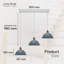 Labeeba 3 - Light Kitchen Island Pendant-435485593