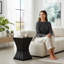 Table d'appoint décorative d'extérieur - Table d'appoint de patio Wave Design | Idée de cadeau