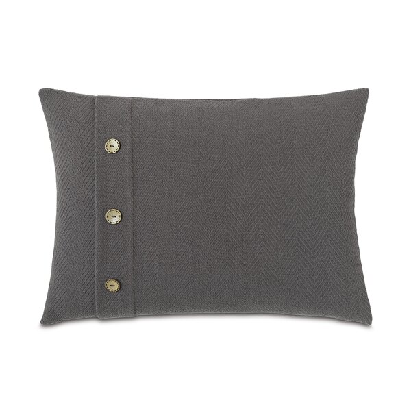 Eastern Accents Bellingham Button Applique Lumbar Pillow Cover & Insert ...