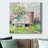 Spring Silo - Wrapped Canvas Print-1425003000