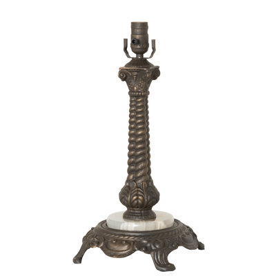 16" High Rope Onyx Table Base
