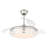 Aadvik 42" Retractable Ceiling Fan with LED Lights and Remote, 6-speed Reversible Fan-403903998-408065379