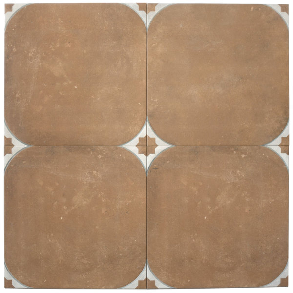 Citadel 17.42 In. X 17.42 In. Matte Porcelain Large Format Wall And Floor Tile (14.75 Sq Ft/Case) - 7 Pack