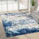 Tapis bleu / gris Hoglund