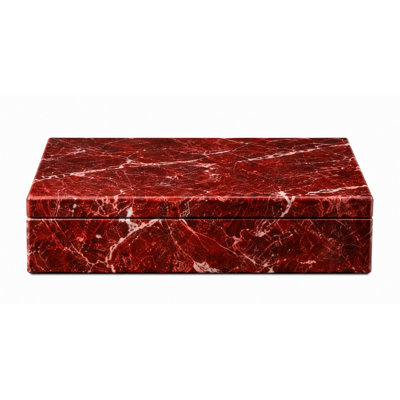 Red Marble Cherry  Box Small