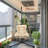 Foldable Wicker Hanging Egg Chair with Stand & C-Type Bracket – Cup Holder, Cushion & Pillow-636686667-636686670