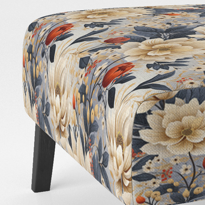 Fauteuil de chambre rembourré Cottage