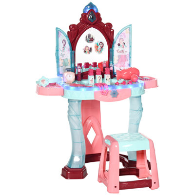 Brandusa Kids Vanity Set with Mirror
