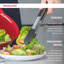 KitchenAid Silicone-Tipped Side-Locking Tongs, 23cm-91288518