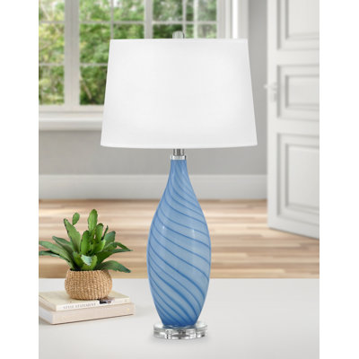 Scilla 30" Glass Table Lamp