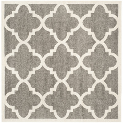 Kathy Geometric Hand Woven Indoor / Outdoor Area Rug