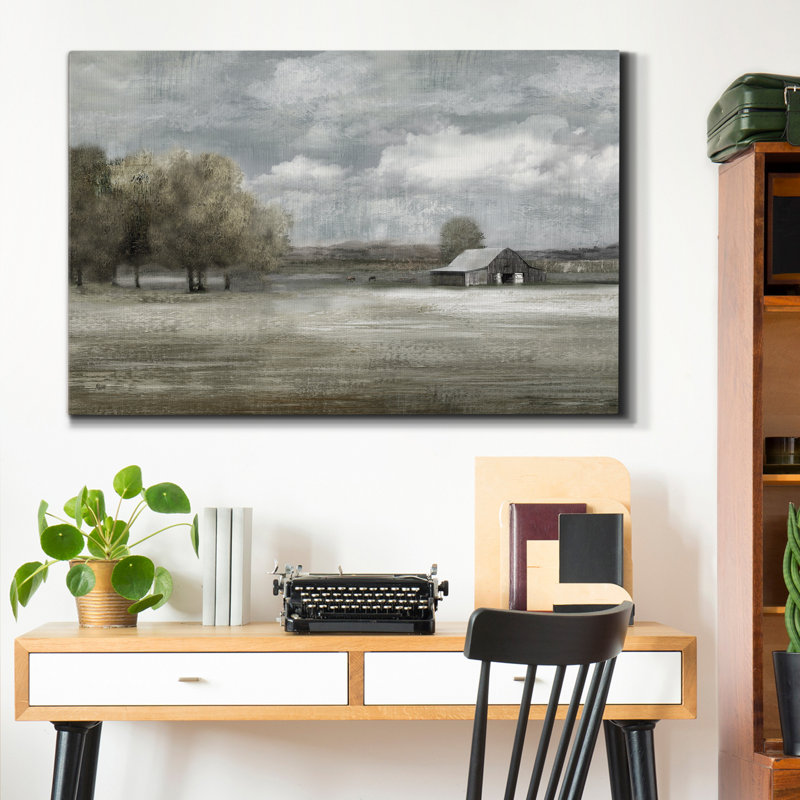 Country Quiet - reproduction sur toile tendue, H 18 po x l 27 po x P 1 po