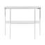Rachida 100cm Glass Top Console Table-71098817
