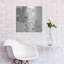 Luxe Gray Art «Gray Blush Cosmos I» par Chris Pas «Gray Blush Cosmos I» par Chris Paschke-101668997