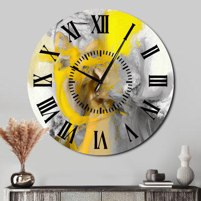 Vivid I - Horloge murale abstraite