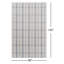 Tapis gris clair / avoine / gris tissé à plat à la main Louisa-2054371006