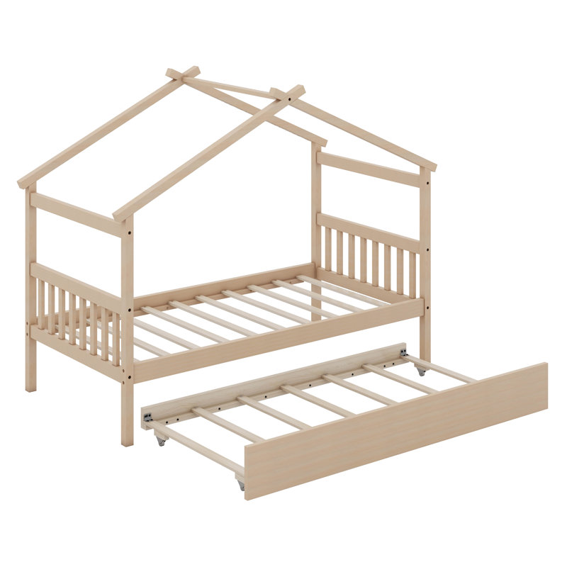 Lit gigogne en bois Annais, Simple, Naturel