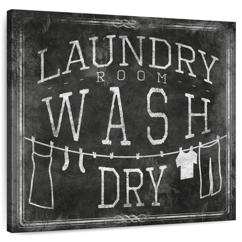 Tergel Chalkboard Laundry
