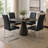 Vesta Modern Faux Leather Waterproof Upholstered Dining Chairs -272939227-272939174